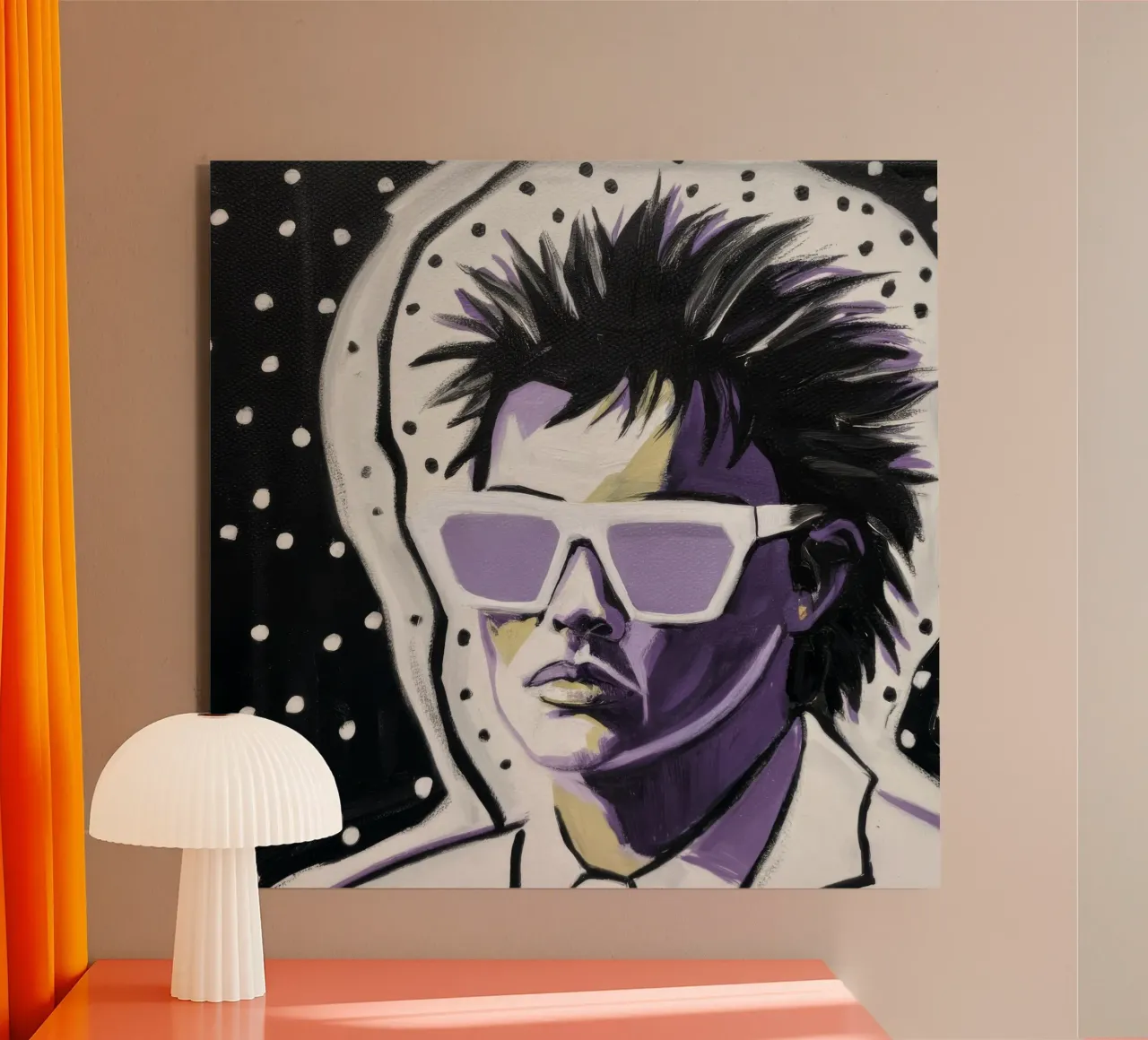 Galactic Retro Gaze forex plate by Silk Palette