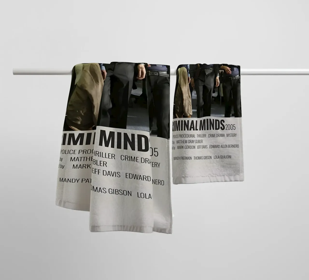 CRIMINAL MINDS 2005 Handtuch von MVFminimalist