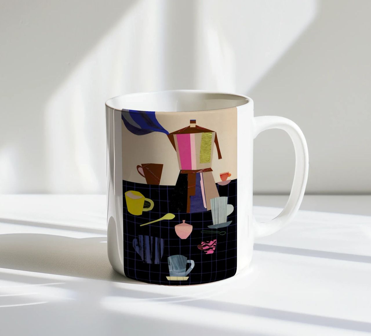 With Friends mug en céramique de Rinah Lang