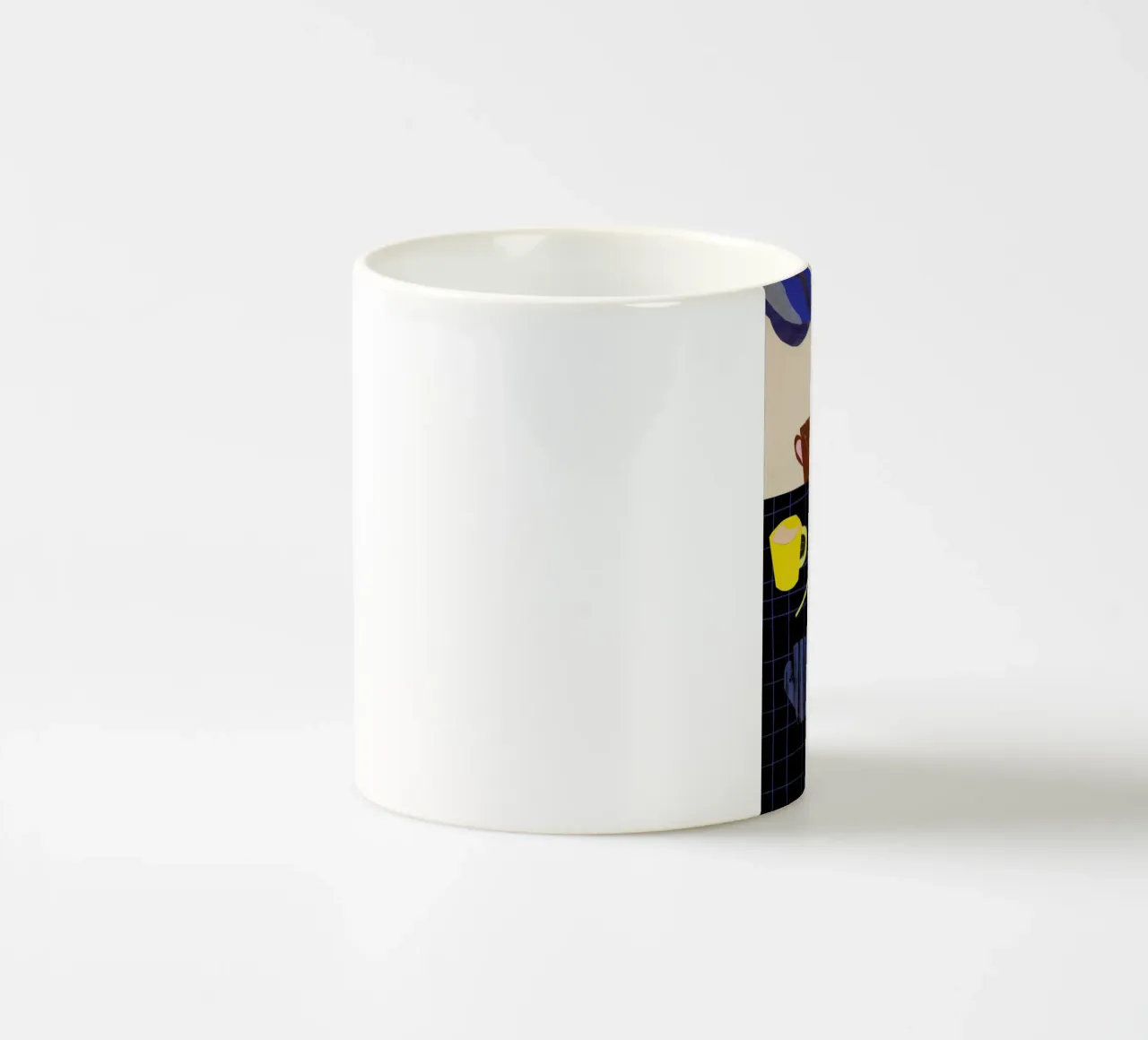 With Friends ceramic mug by Rinah Lang