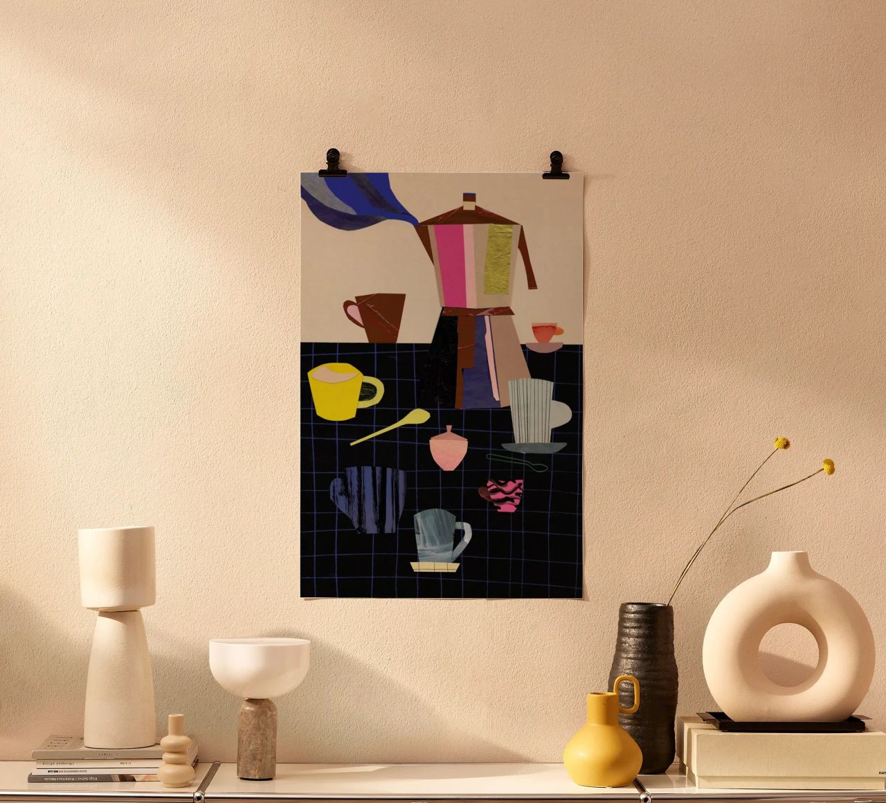 With Friends poster by Rinah Lang