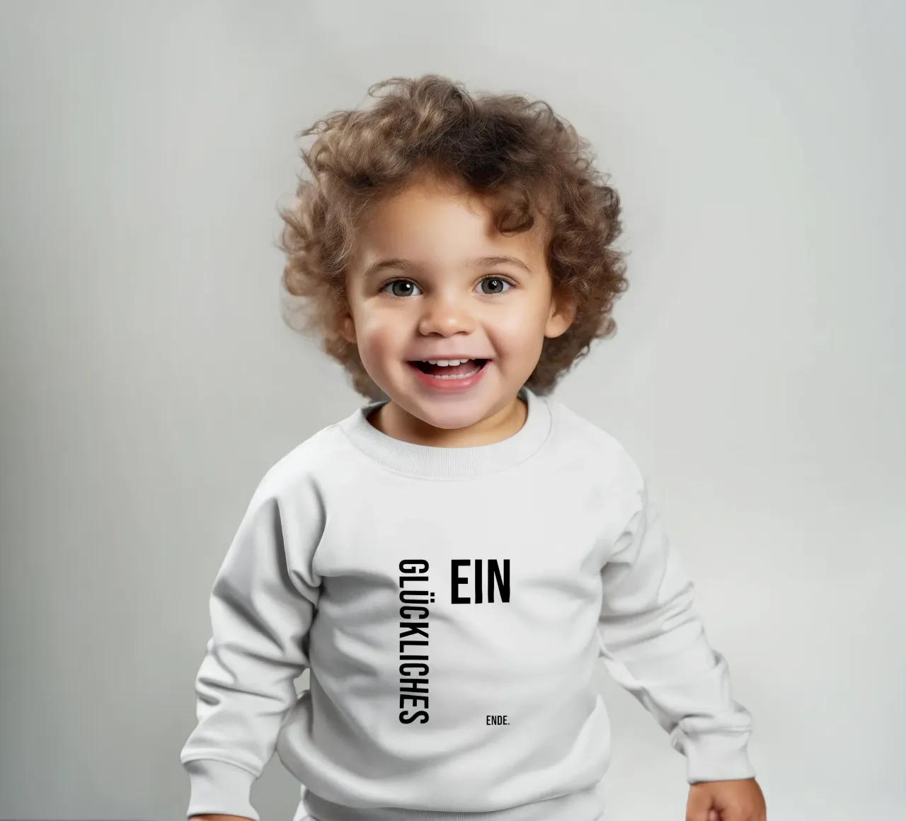 Un lieto fine felpa neonato da YV TYPOGRAPHY