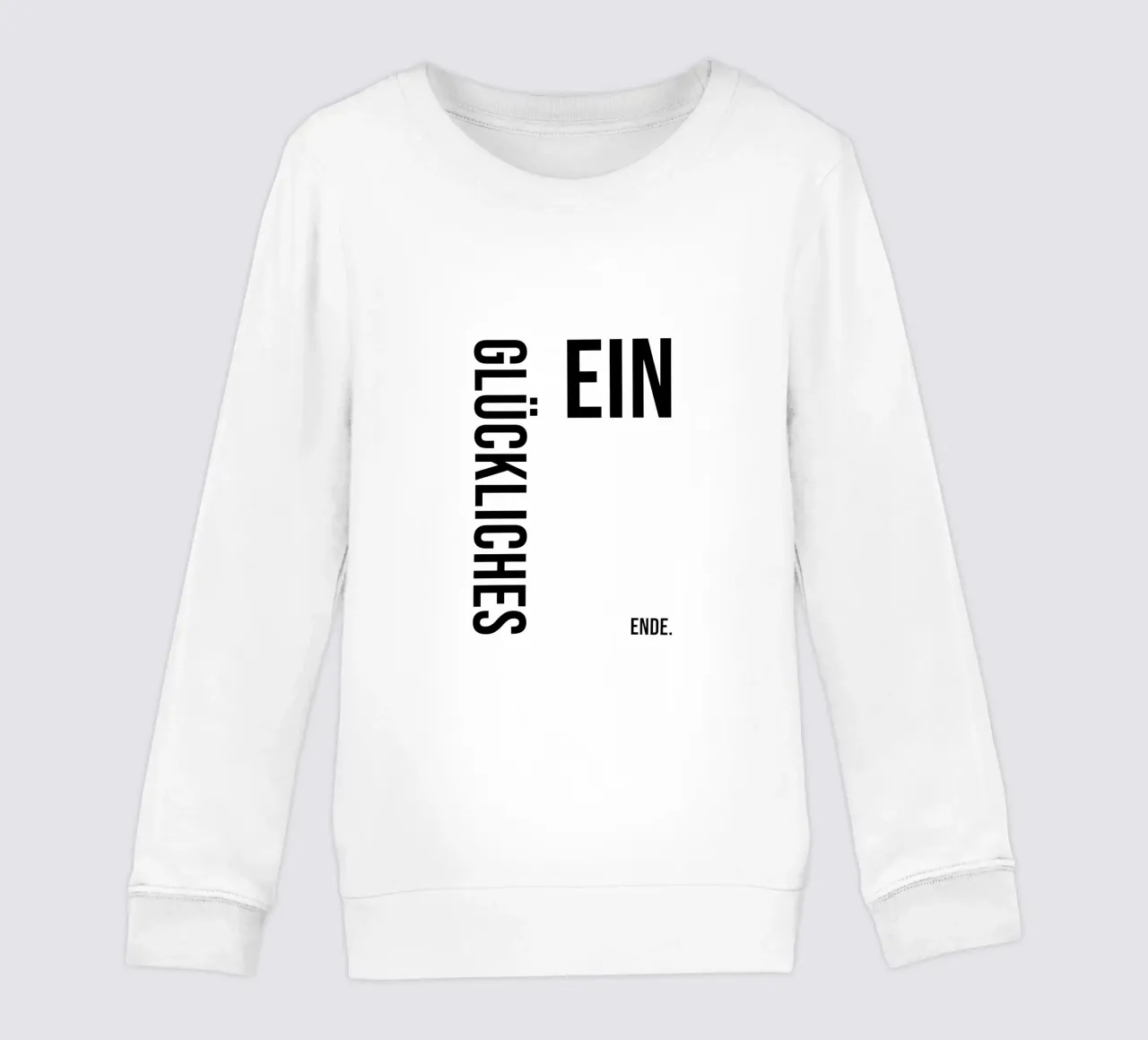 Un lieto fine felpa bambino da YV TYPOGRAPHY