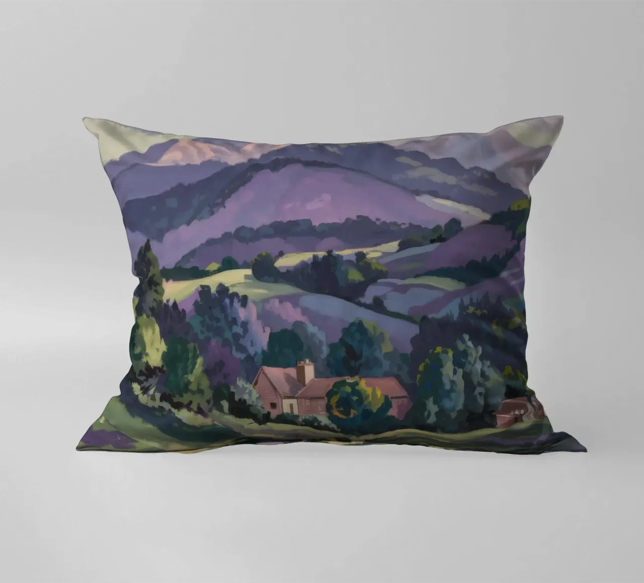 Verdant Valley Repose decorative cushion by Celestial Harmony