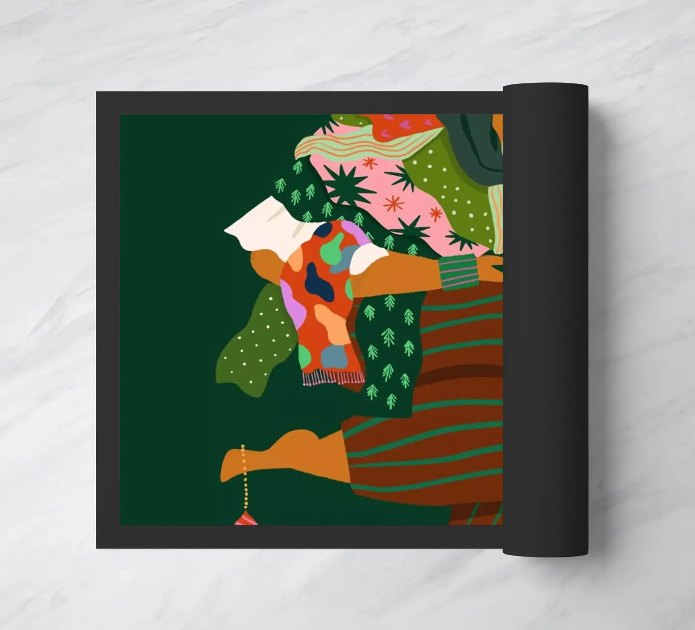 Christmas Tree deurmat van Arty Guava