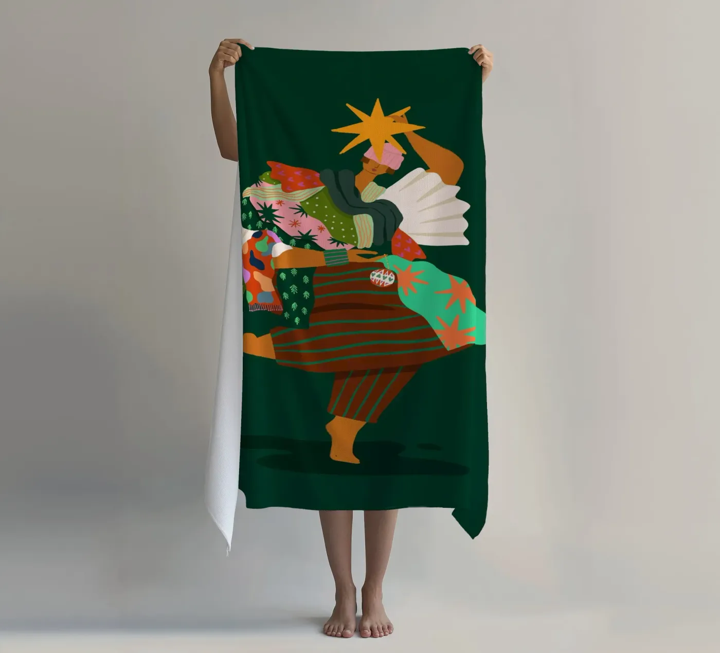 Christmas Tree telo mare da Arty Guava