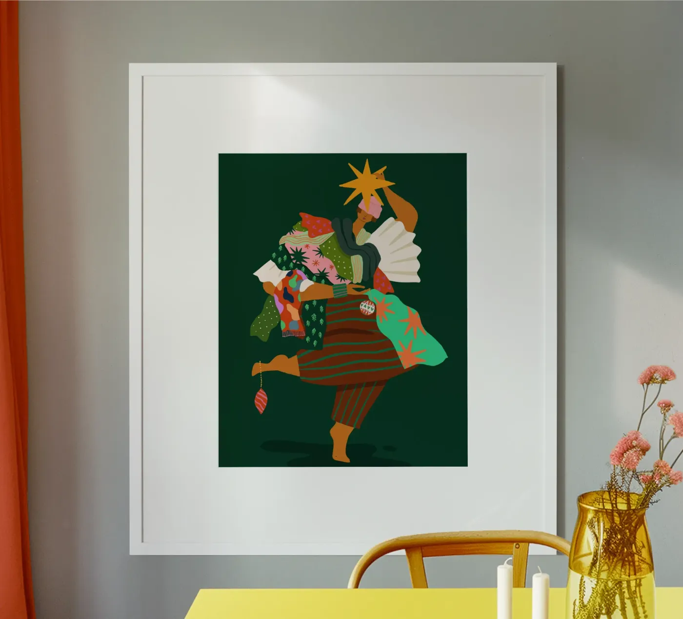 Christmas Tree poster da Arty Guava