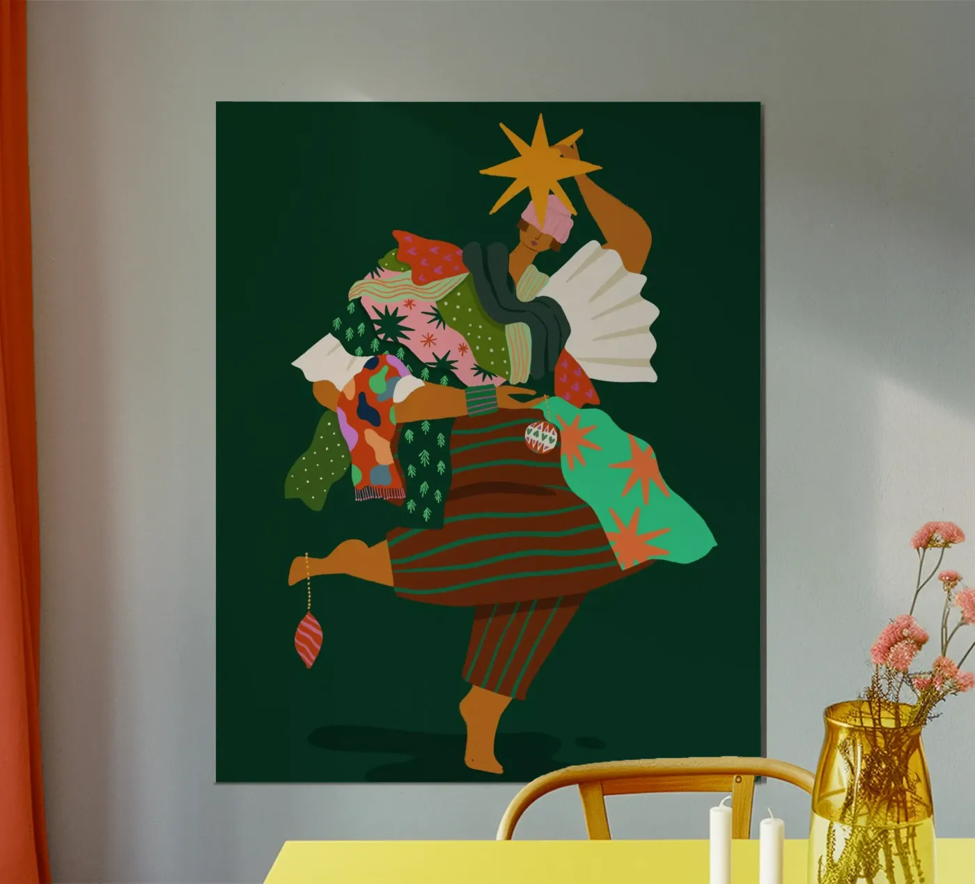 Christmas Tree poster da Arty Guava