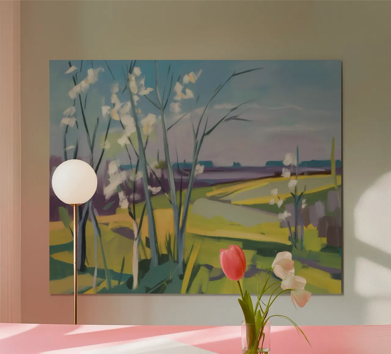 Betulle bianche che sussurrano poster da Celestial Harmony