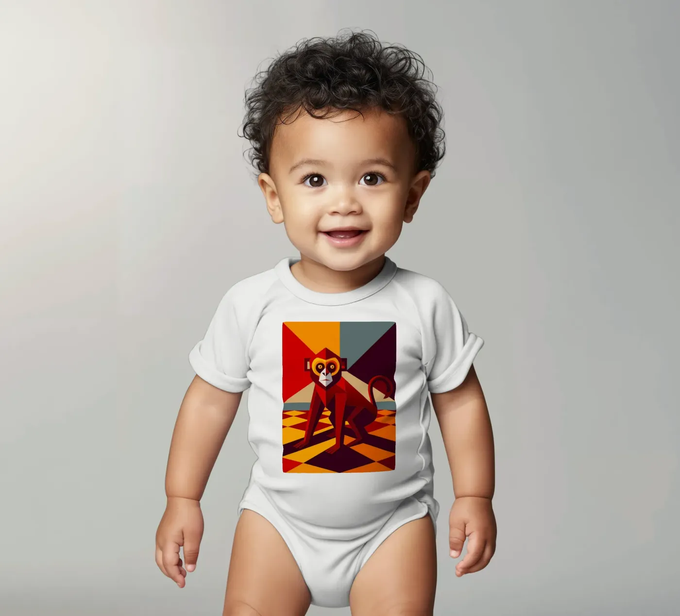 monkey vector art drawing body bébé de alghonee