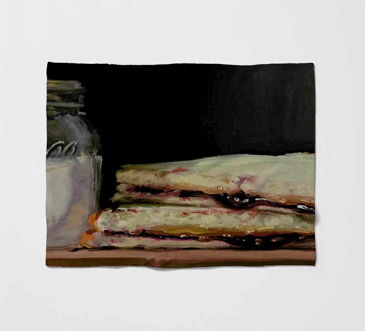 Pbj & Jar Of Milk coperta in pile da Noah Verrier