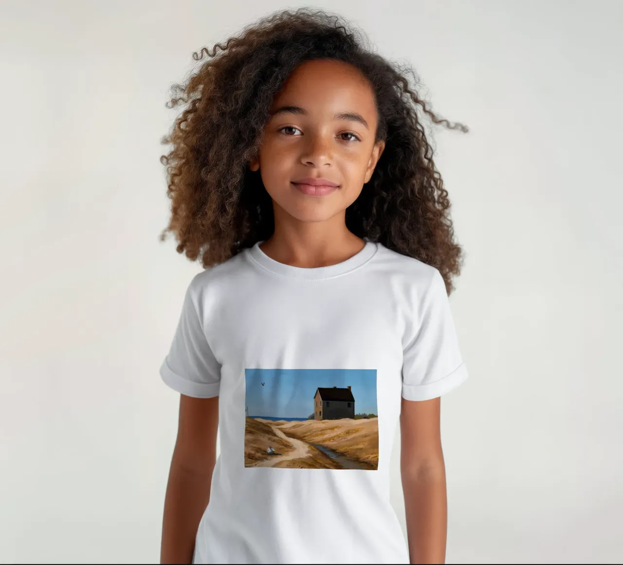 Der Weg zum Meer Kinder T-Shirt von Silk Palette