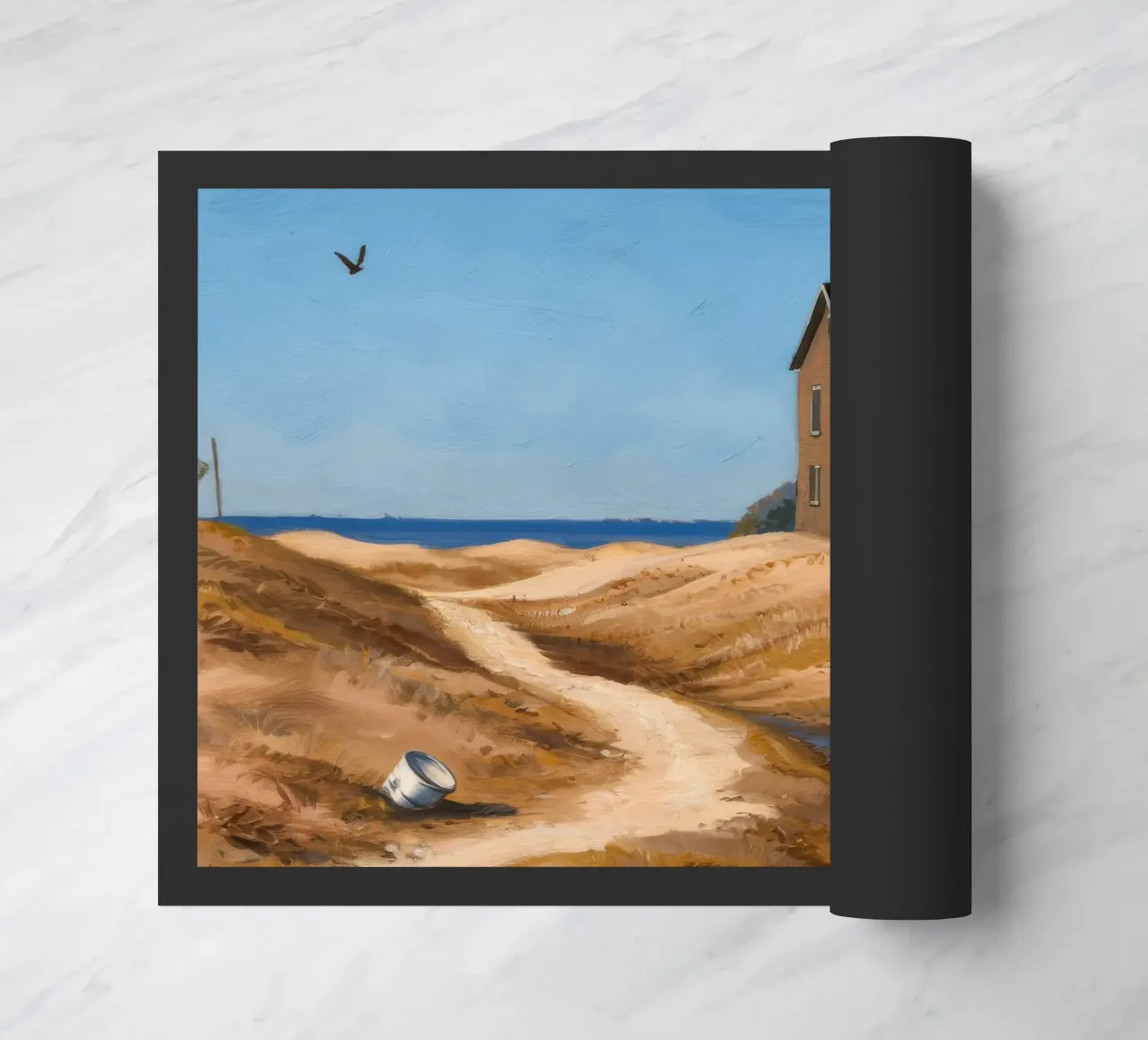 Sentiero verso il mare zerbino da Silk Palette