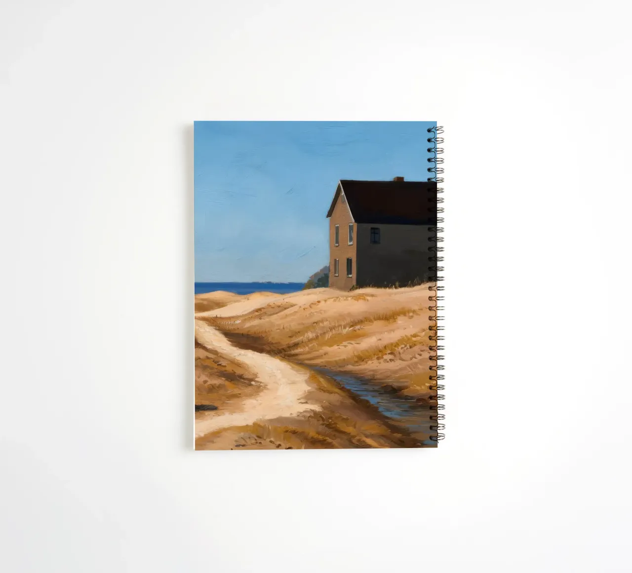 Path to the Sea spiral notebook by Silk Palette