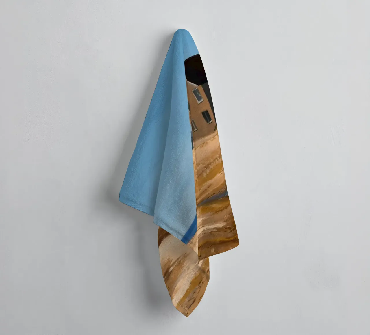 Path to the Sea towel by Silk Palette