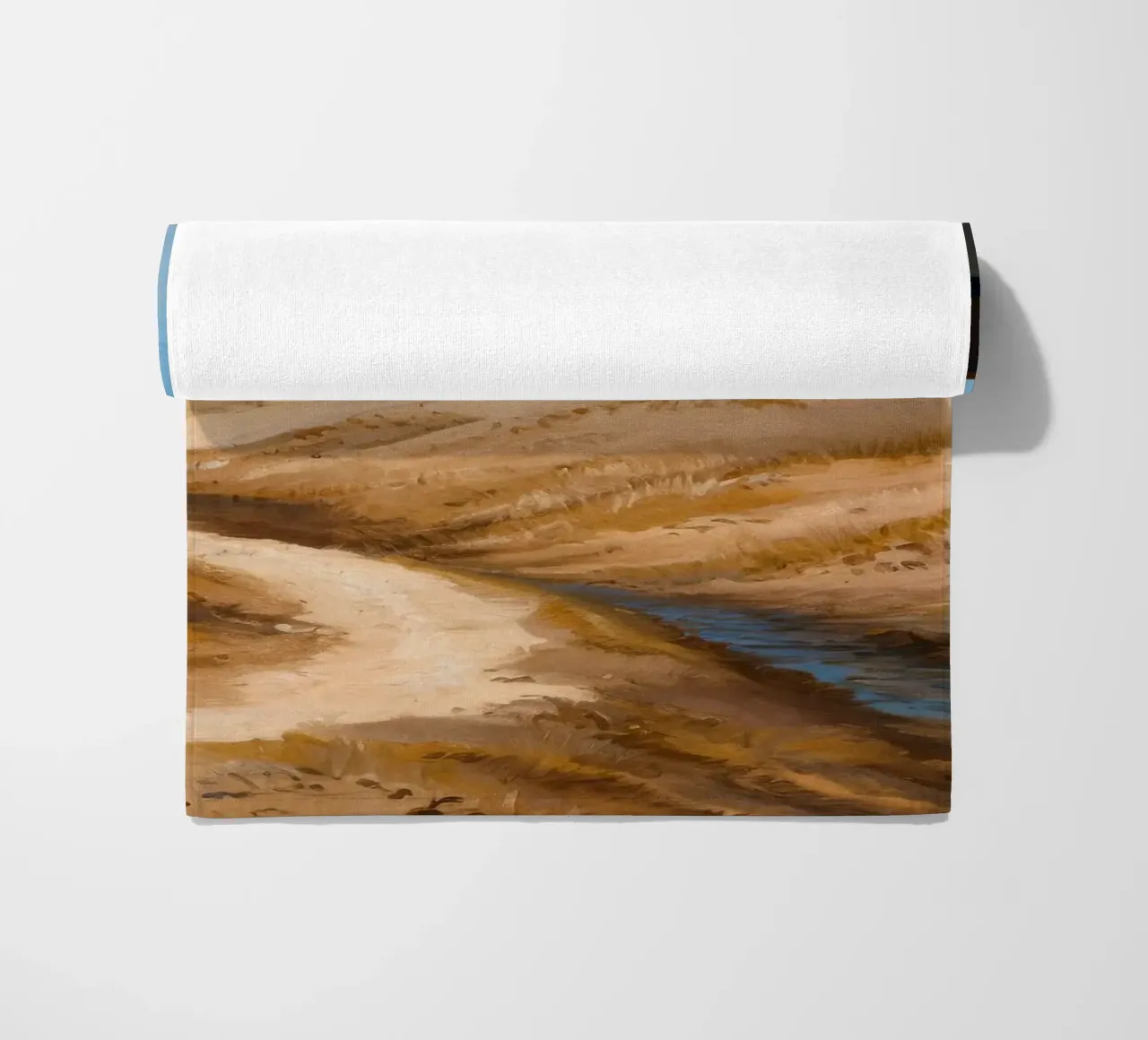 Sentiero verso il mare telo mare da Silk Palette