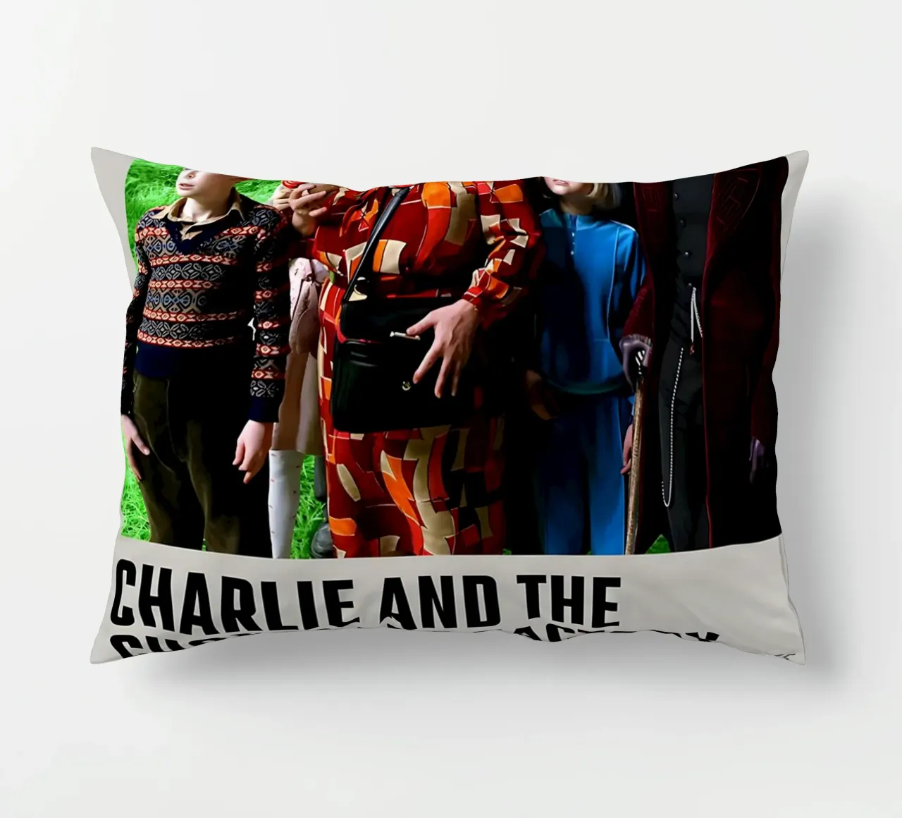CHARLIE AND THE CHOCOLATE FACTORY 2005 cuscino da MVFminimalist