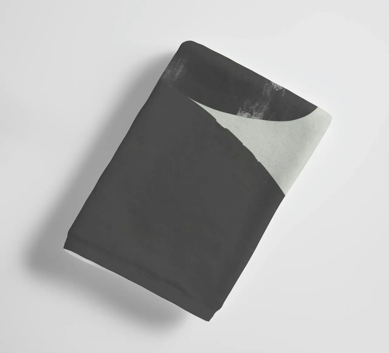 Armonia delle forme monocromatiche asciugamano da bagno da Little Dean