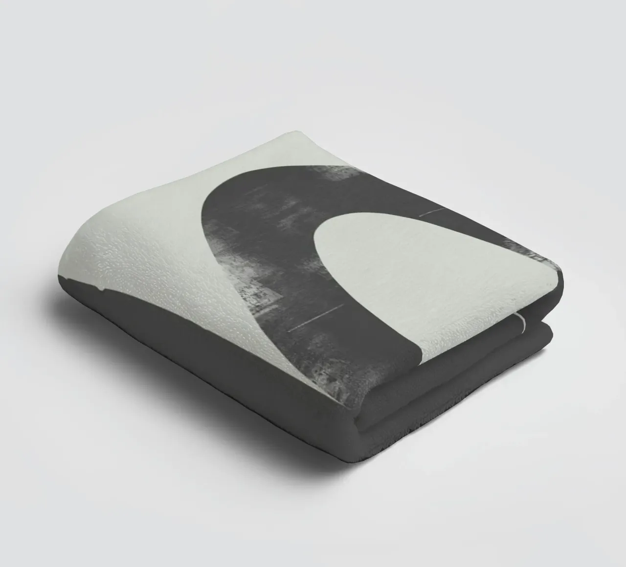 Armonia delle forme monocromatiche asciugamano da bagno da Little Dean