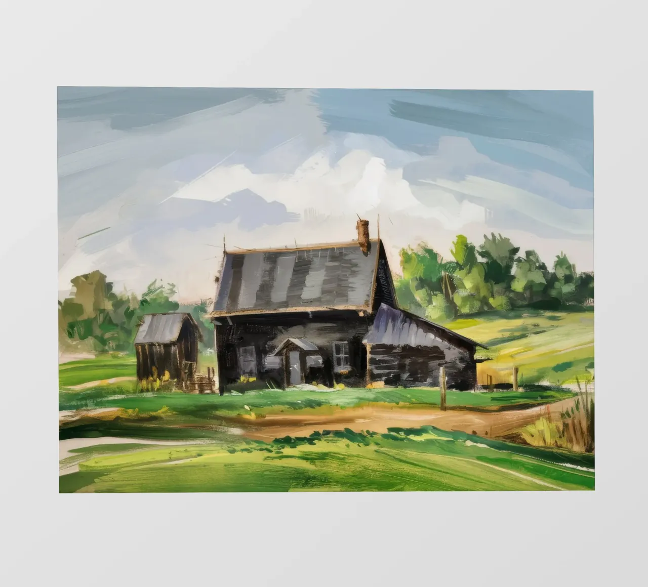 Abandoned Farmstead photo wallpaper by Silk Palette