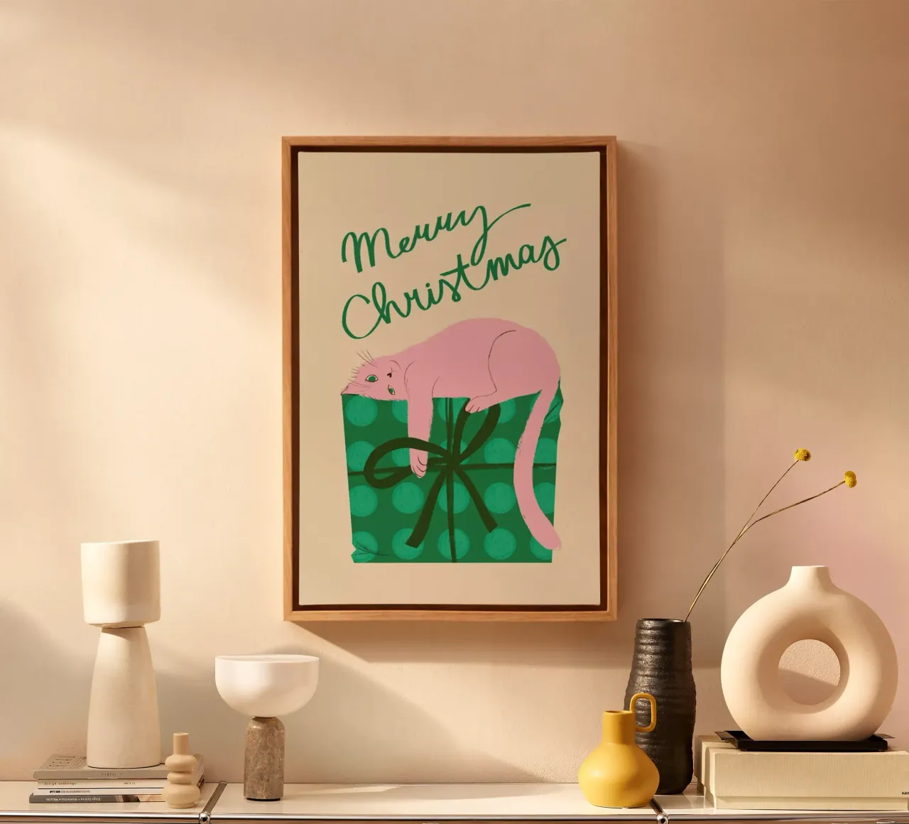 Comfy Present tela con Cornice a cassetta da Studio One