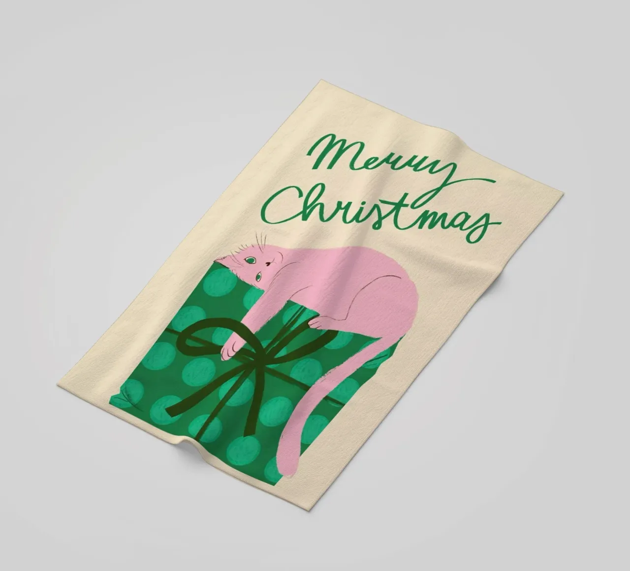 Comfy Present beach towel by Studio One