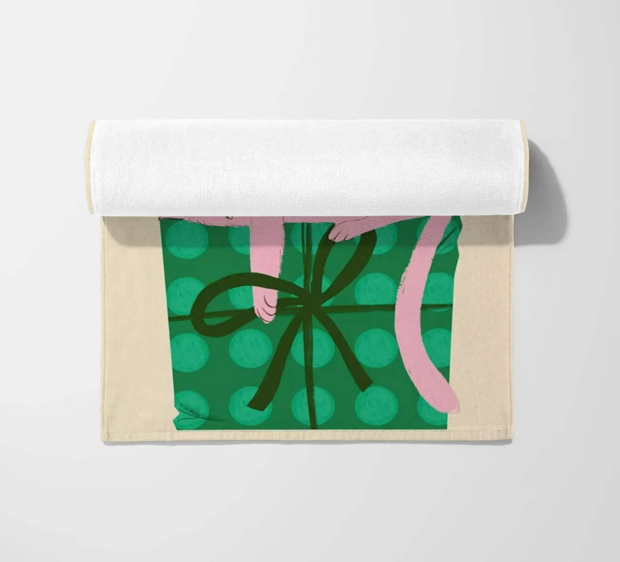 Comfy Present beach towel by Studio One