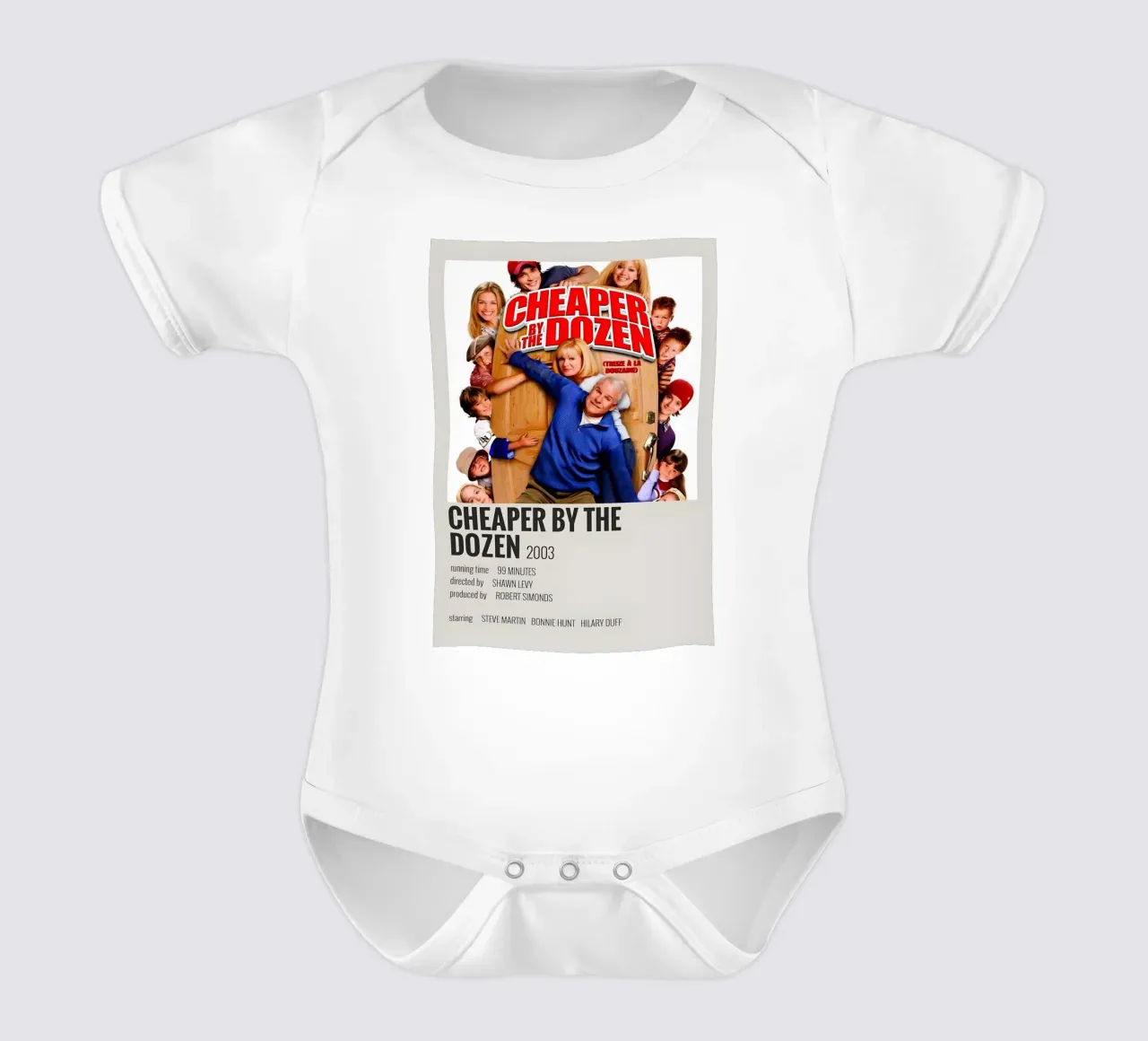 CHEAPER BY THE DOZEN 2003 body neonato maniche corte da MVFminimalist