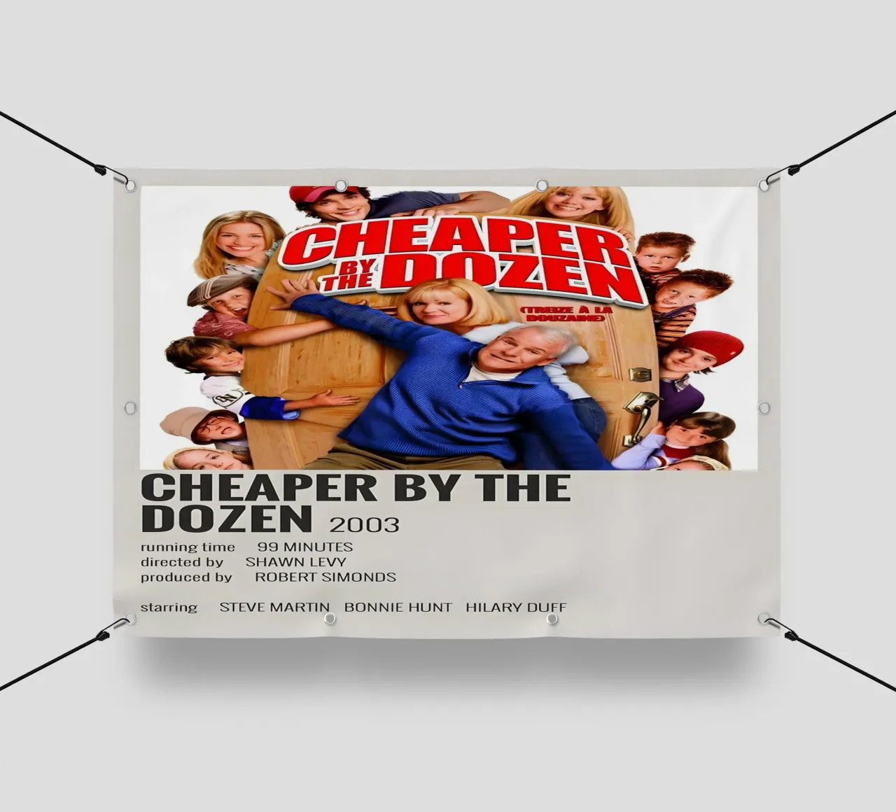 CHEAPER BY THE DOZEN 2003 telo in pvc da MVFminimalist