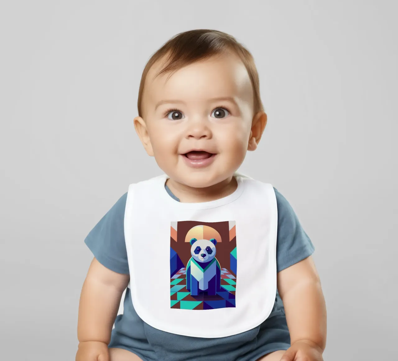 panda vektor kunst zeichnung Babylätzchen von alghonee