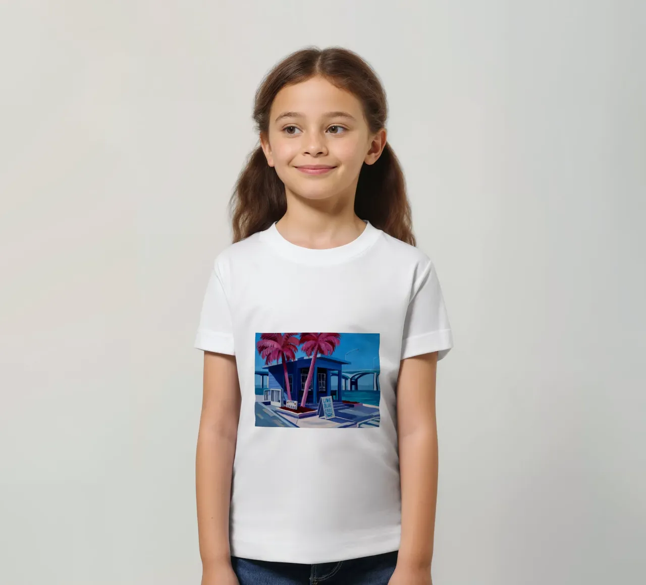 Googie Palm Springs t-shirt bambini da Silk Palette