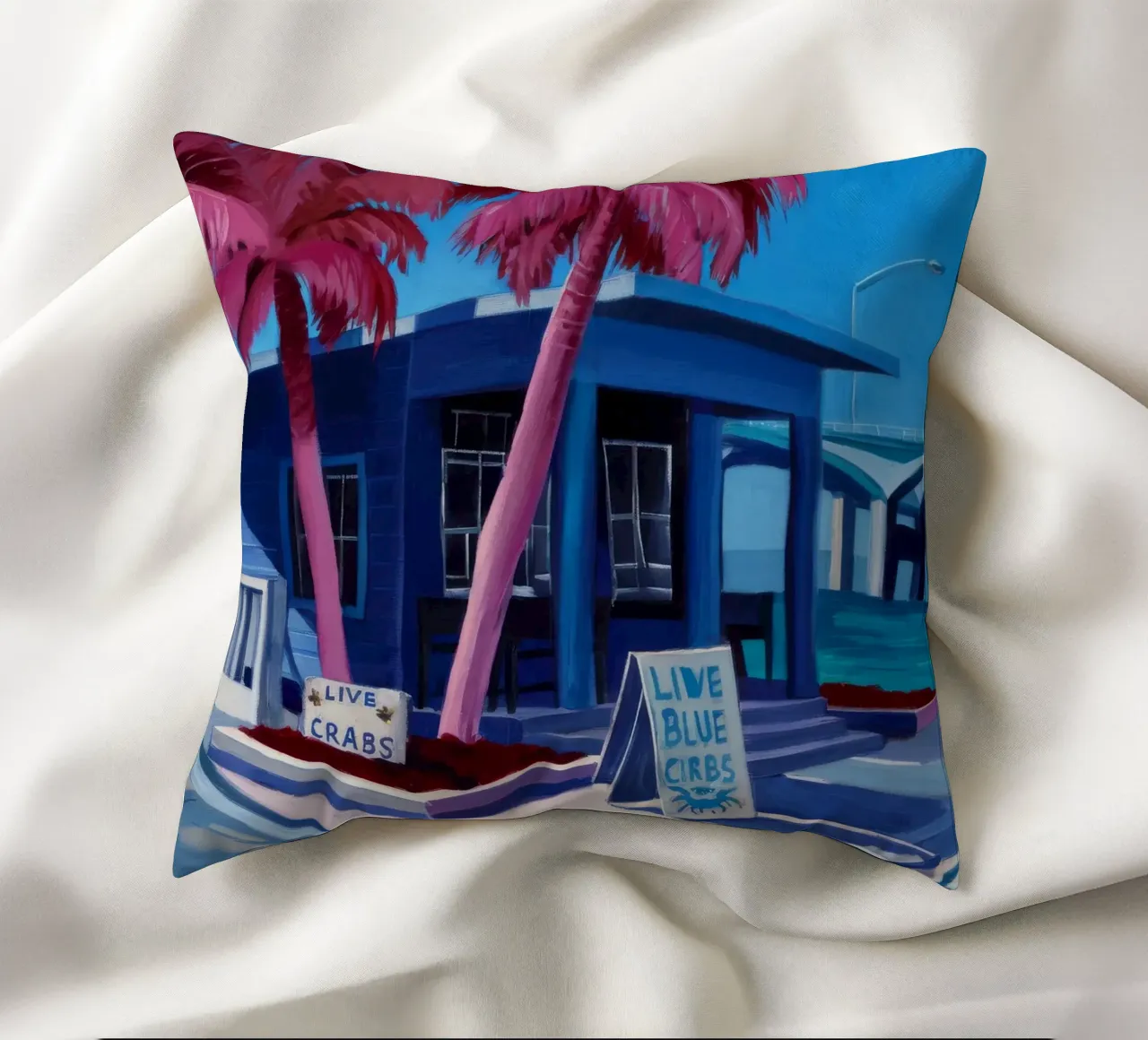 Googie Palm Springs cuscino da Silk Palette