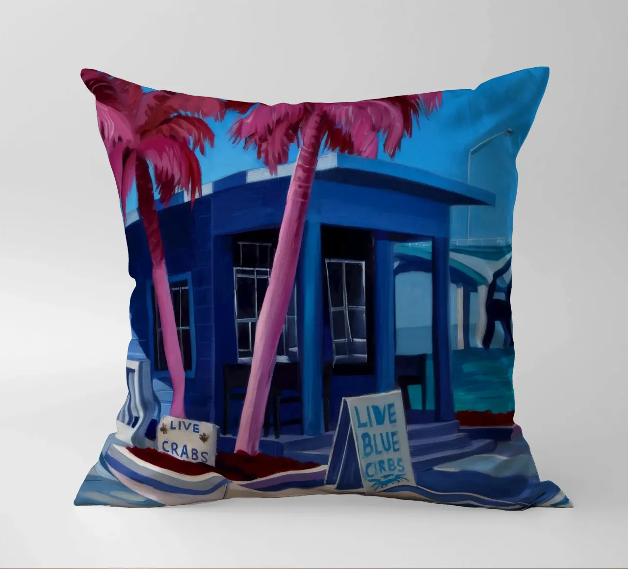 Googie Palm Springs cuscino da Silk Palette