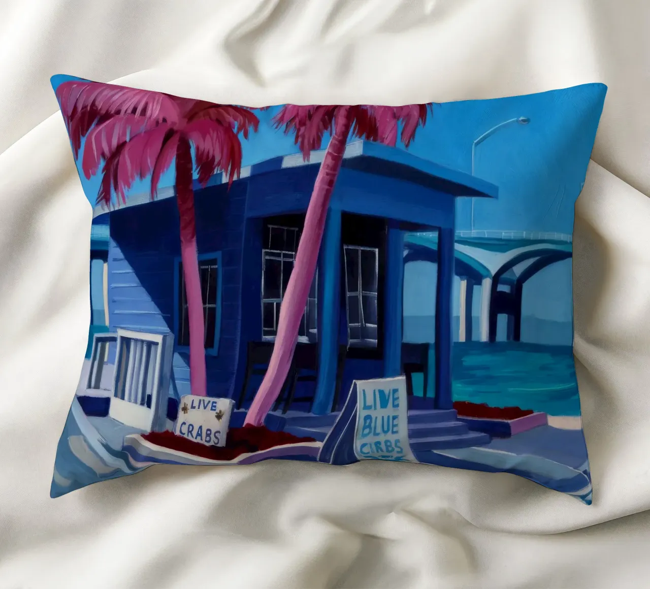 Googie Palm Springs cuscino da Silk Palette