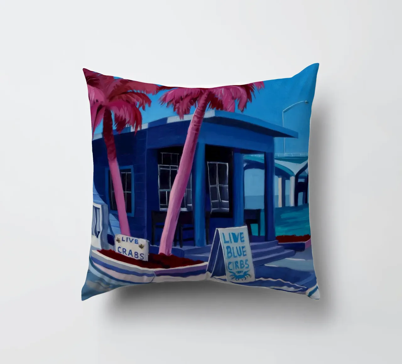 Googie Palm Springs cuscino da Silk Palette