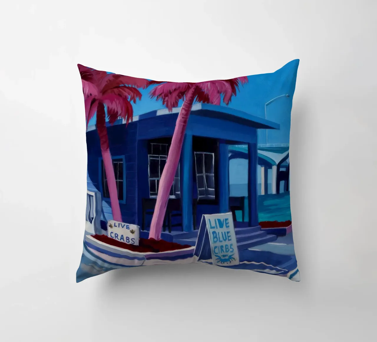 Googie Palm Springs cuscino da Silk Palette