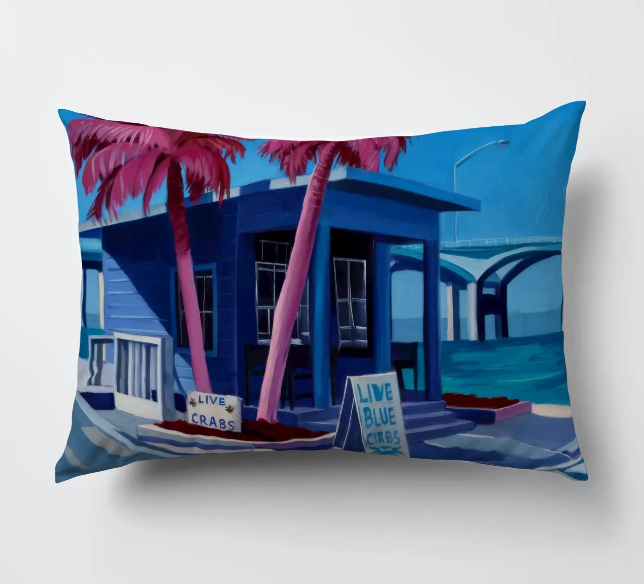 Googie Palm Springs cuscino da Silk Palette