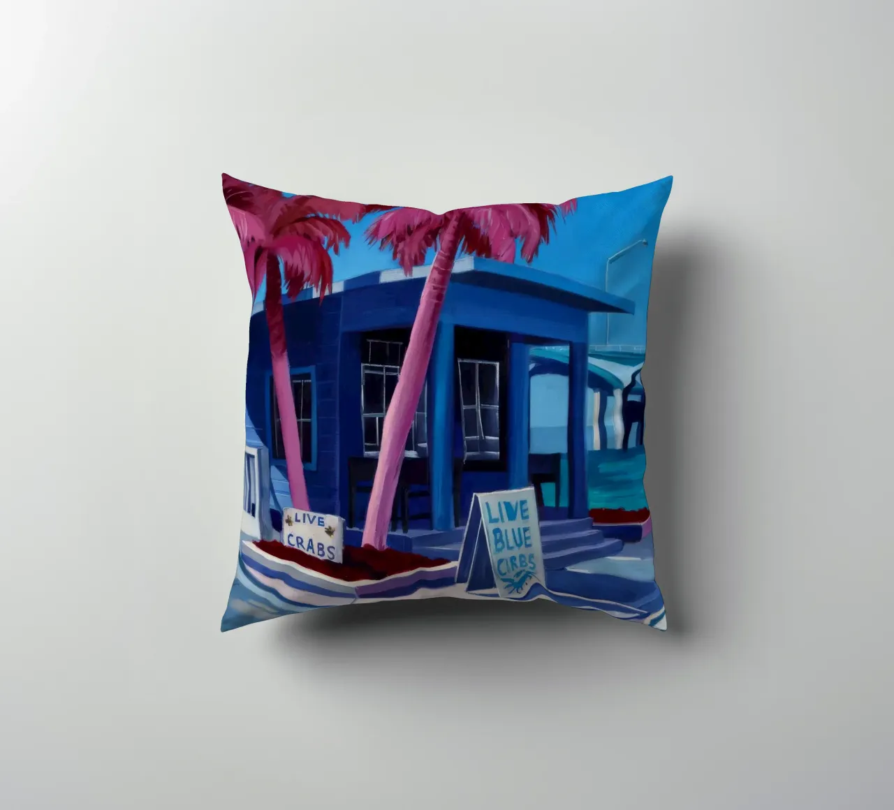 Googie Palm Springs cuscino da Silk Palette