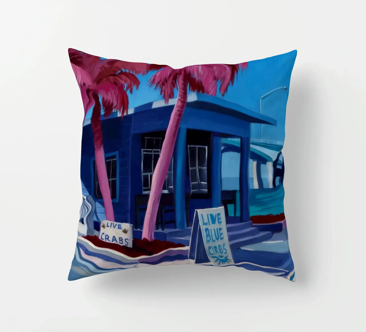Googie Palm Springs cuscino da Silk Palette