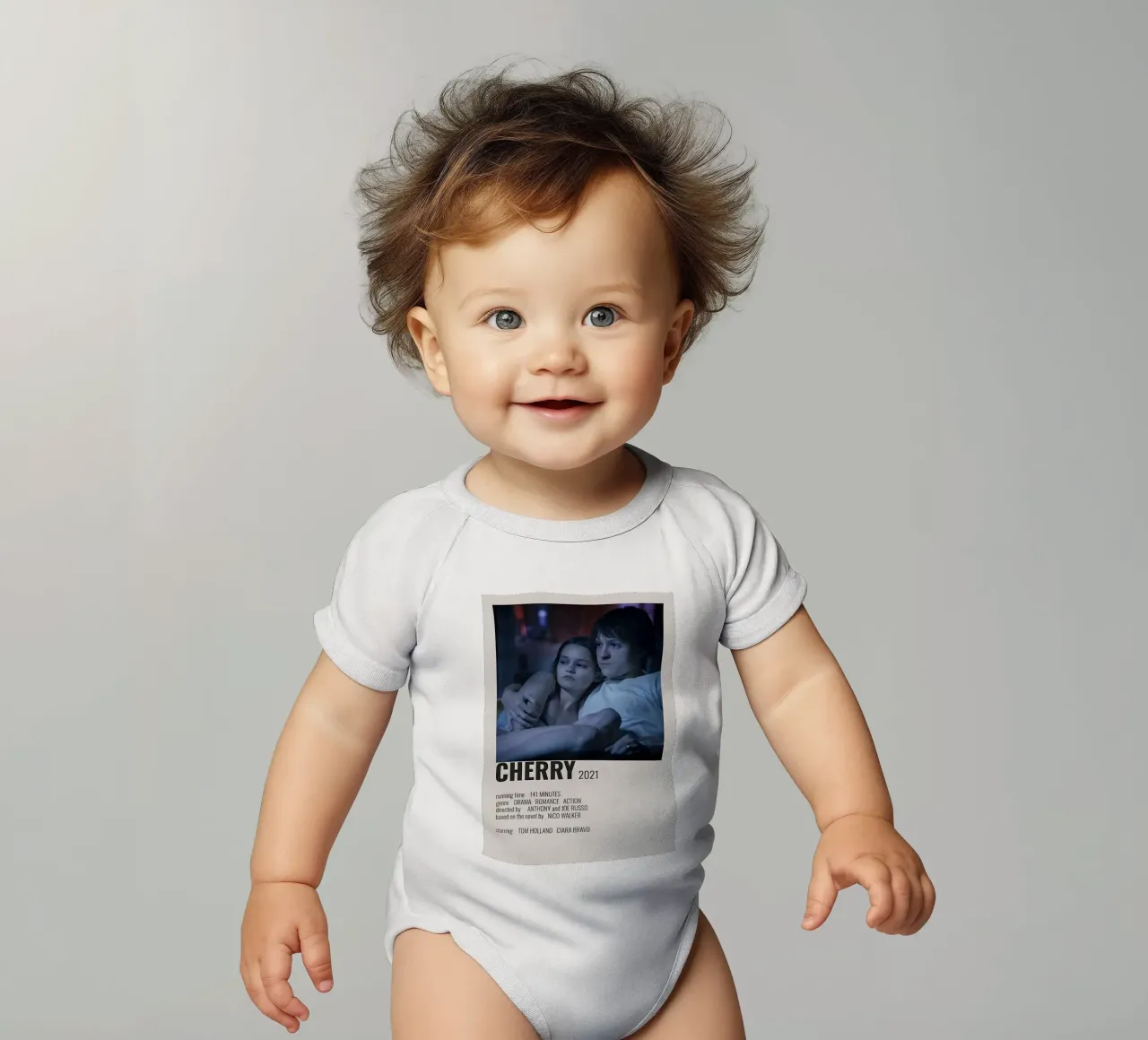 CHERRY 2021 body neonato maniche corte da MVFminimalist