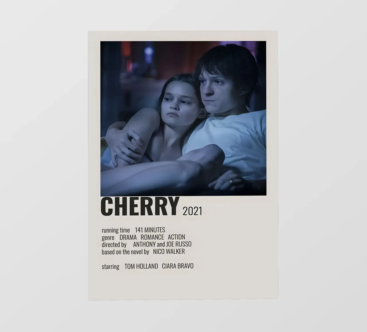 CHERRY 2021 pellicola backlit da MVFminimalist