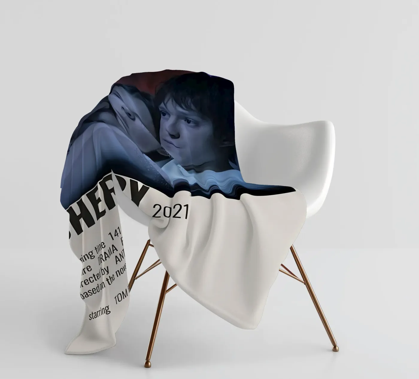 CHERRY 2021 fleece blanket by MVFminimalist