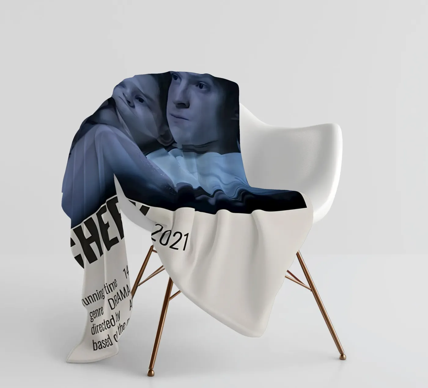 CHERRY 2021 fleece blanket by MVFminimalist