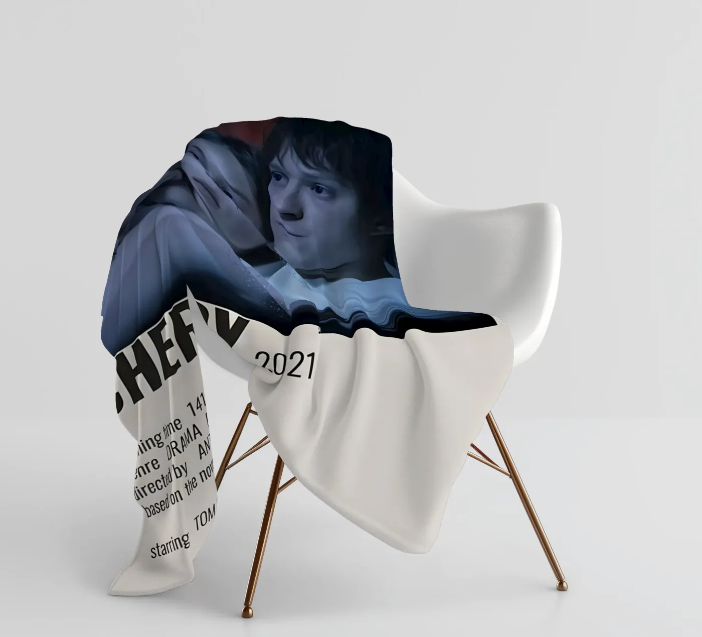 CHERRY 2021 fleece blanket by MVFminimalist
