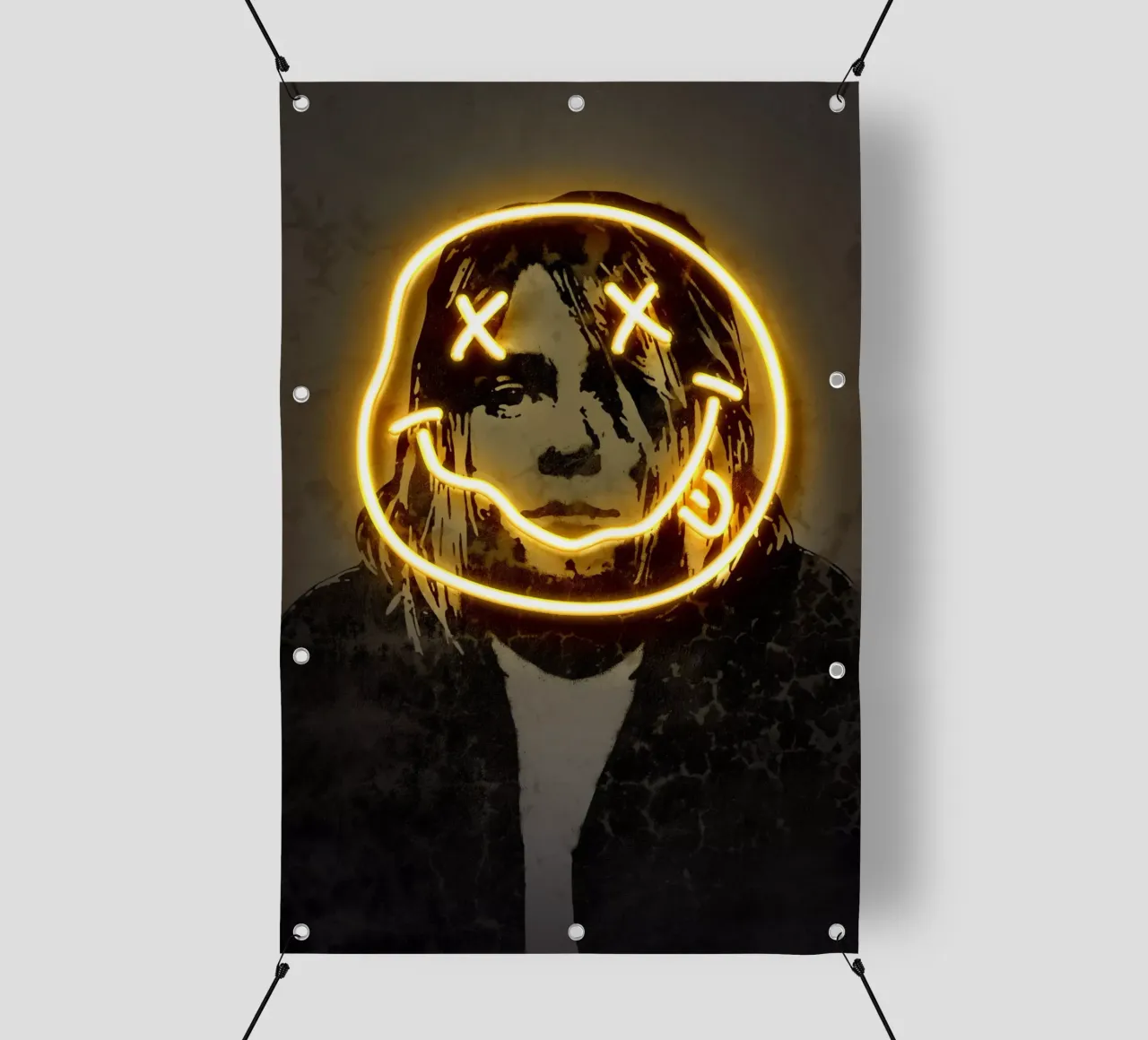 Kurt Cobain telo in pvc da Octavian