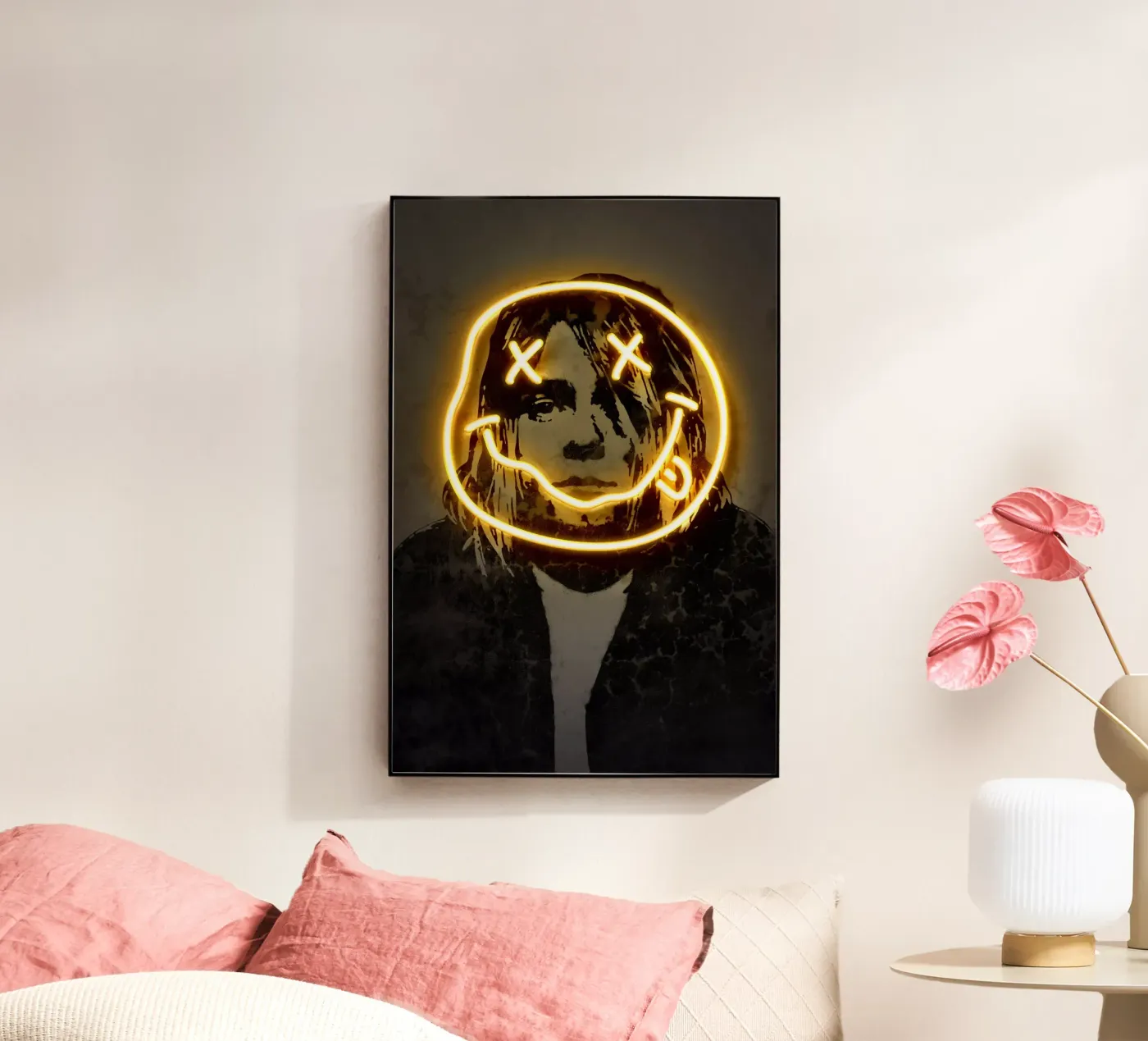 Kurt Cobain Acryl-Glas von Octavian