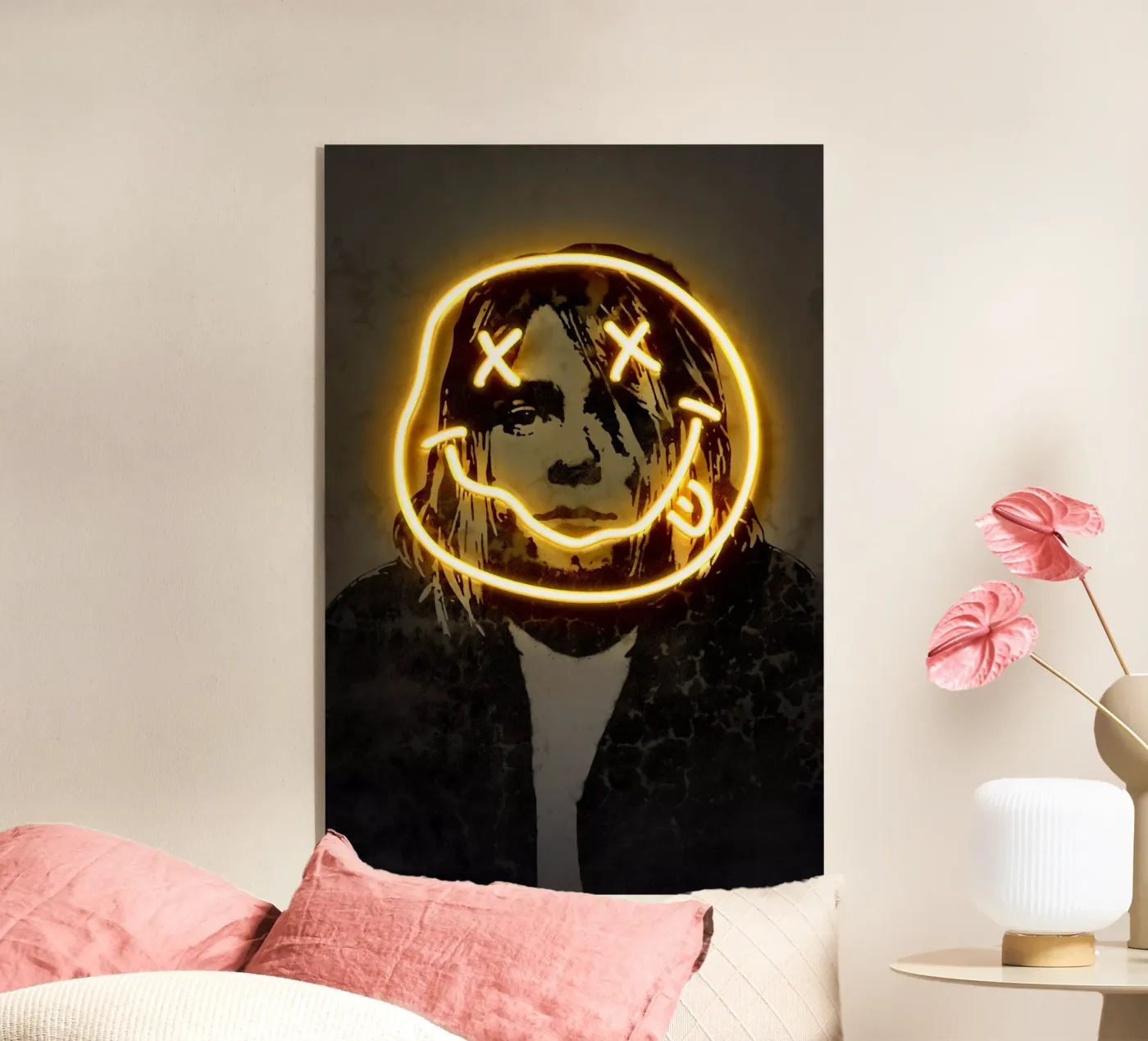 Kurt Cobain Acryl-Glas von Octavian