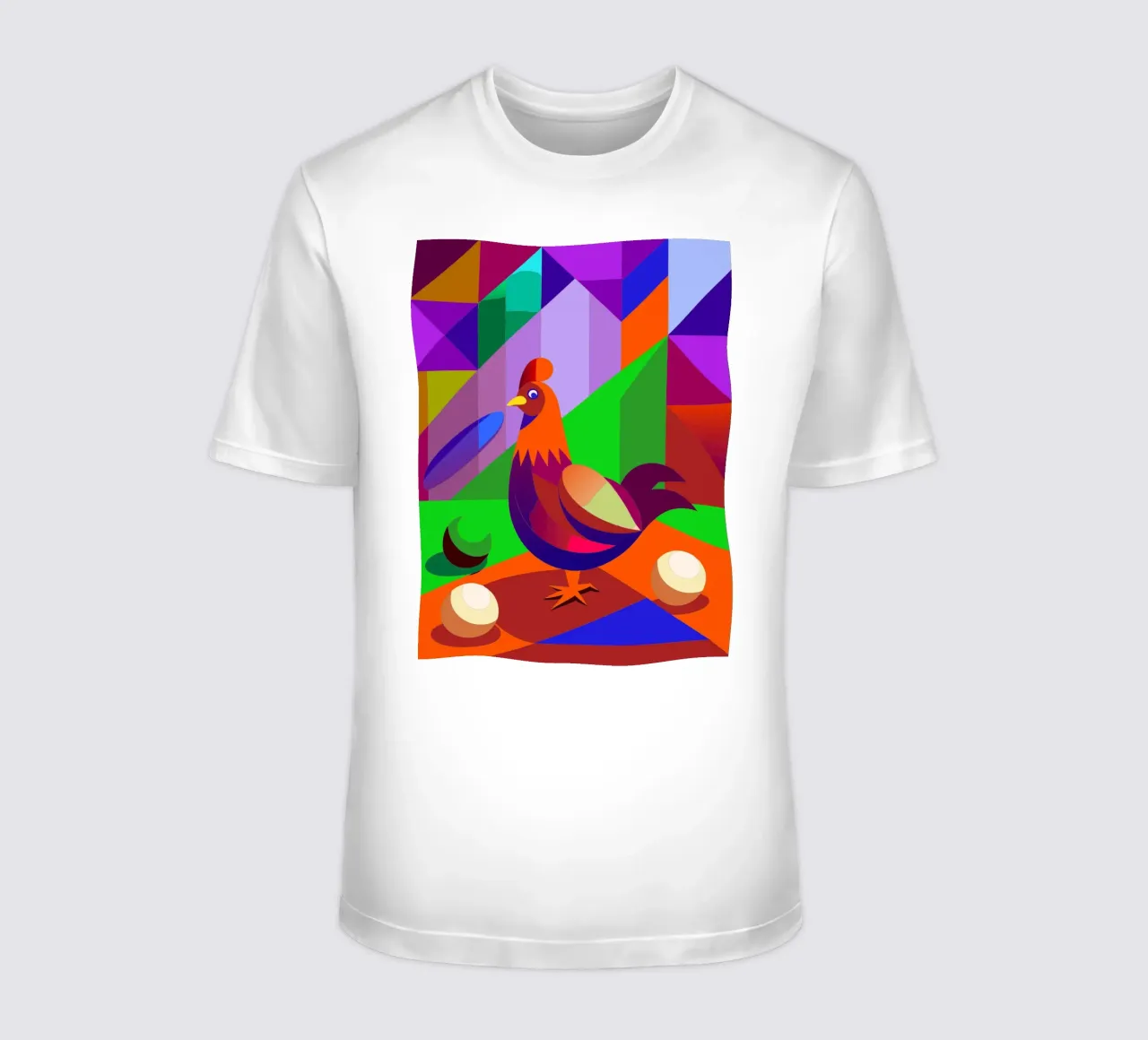 coq dessin vectoriel t-shirt de alghonee