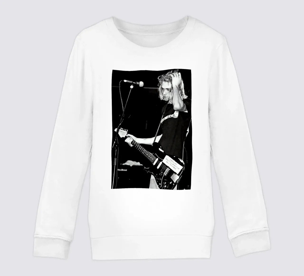 Live Concert Kurt Cobain felpa bambino da Has Fab