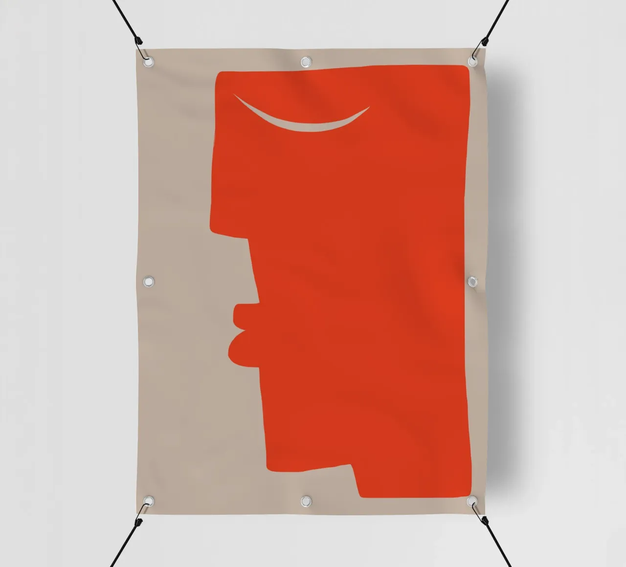 Persone rosse telo in pvc da Little Dean